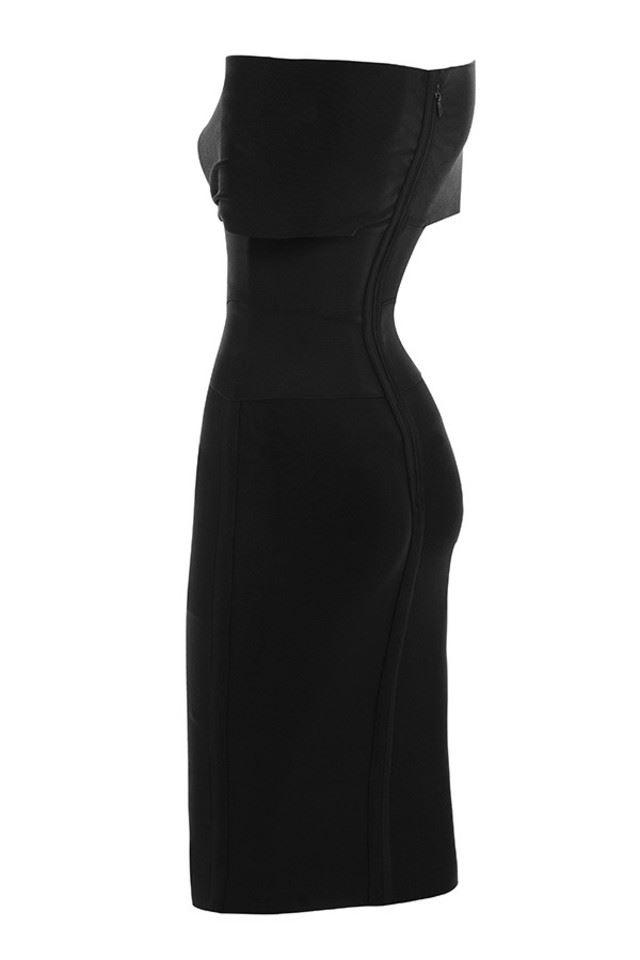 Marta Dress - Black - Bellabarnett