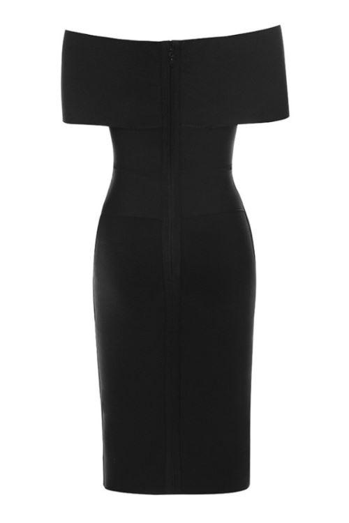 Marta Dress - Black - Bellabarnett